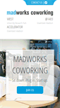 Mobile Screenshot of madworkscoworking.org